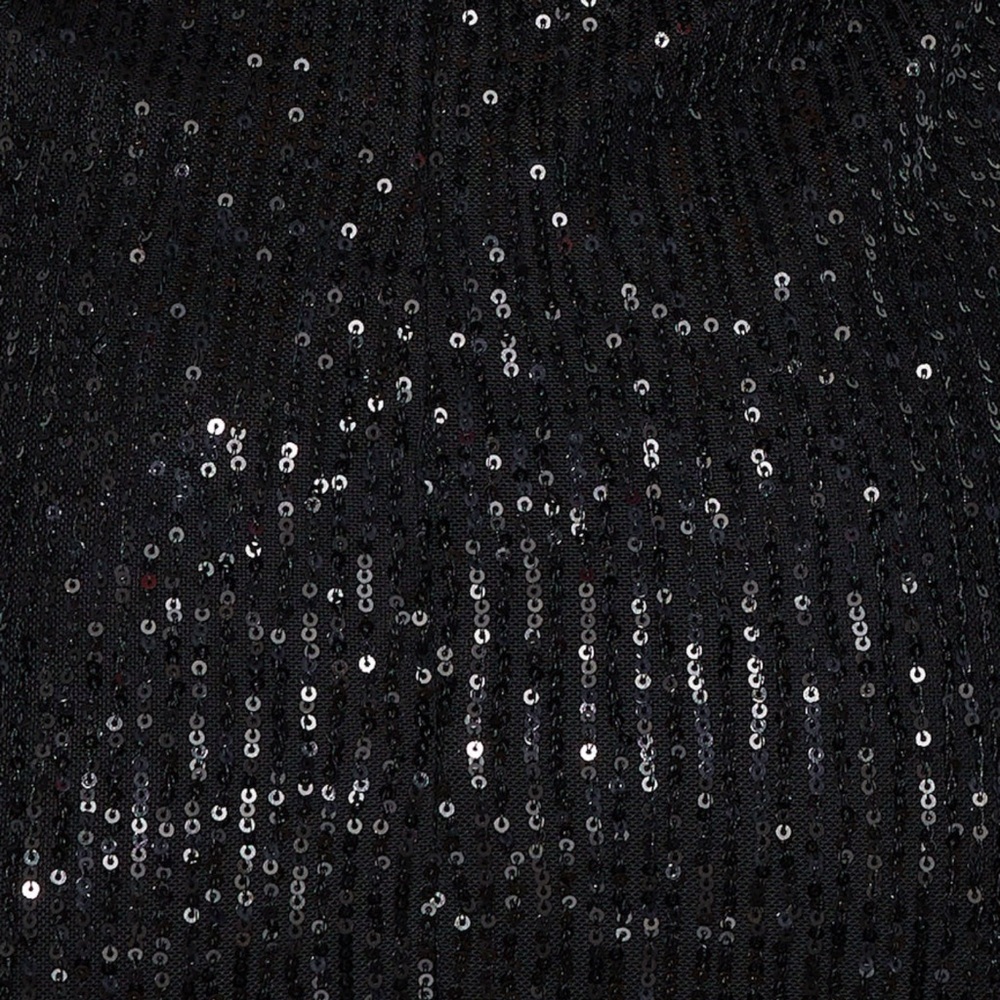Hello Molly Twisted Shine Sequin Mini Dress in Black a Size XL New without tag - Picture 6 of 6